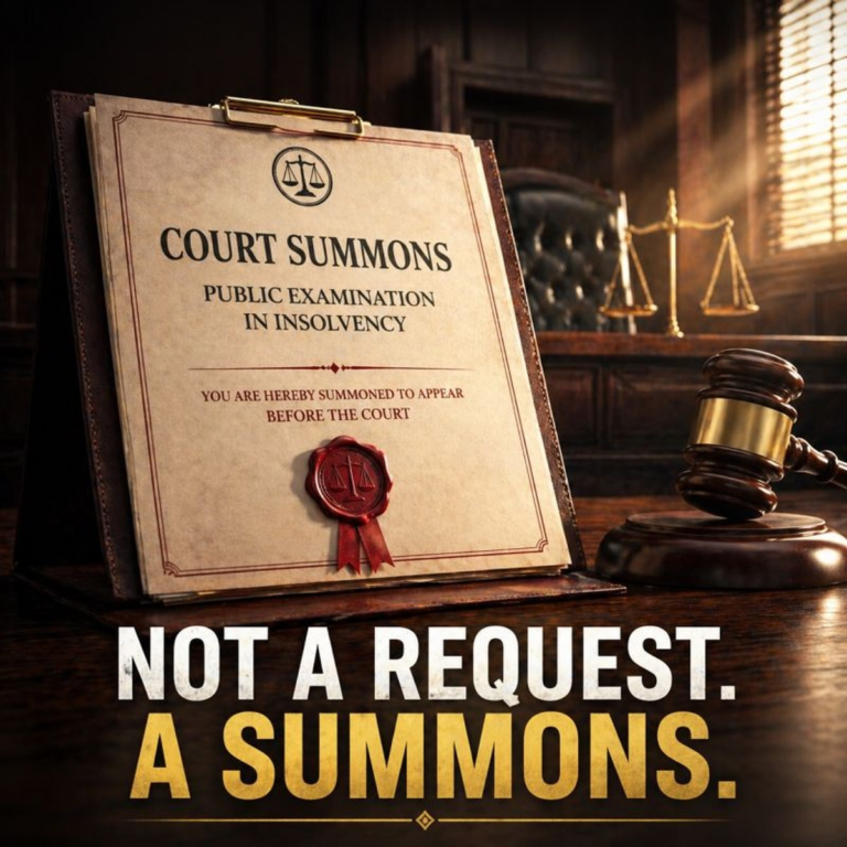 Public Examinations: Not a Request, a Summons