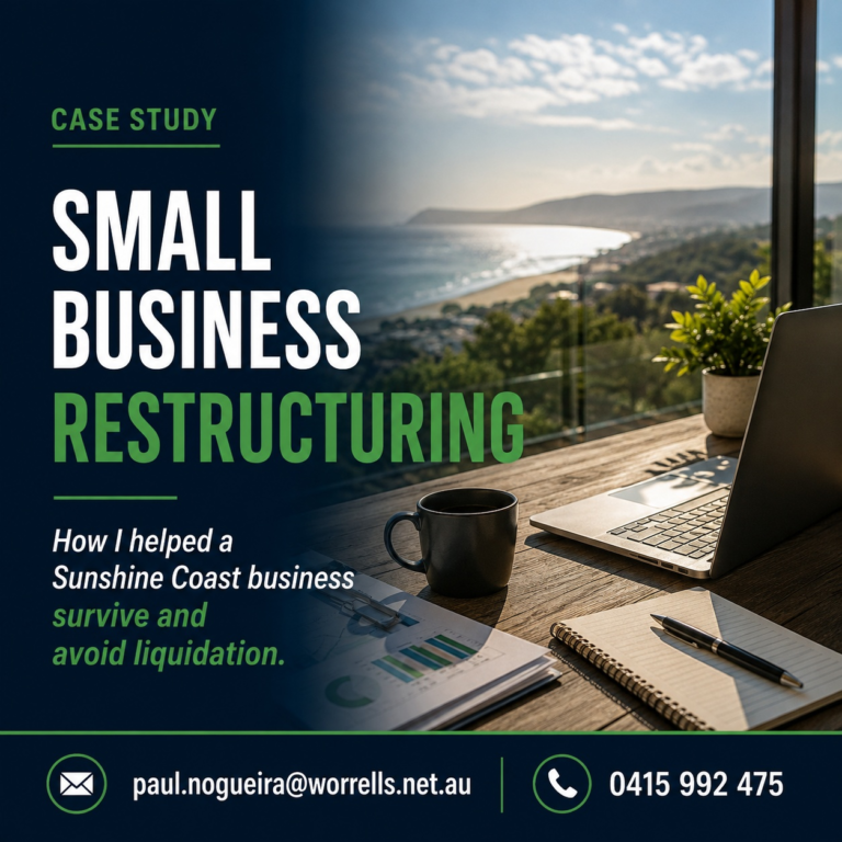 Case Study: Using SBR to Avoid Liquidation and Reduce ATO Debt