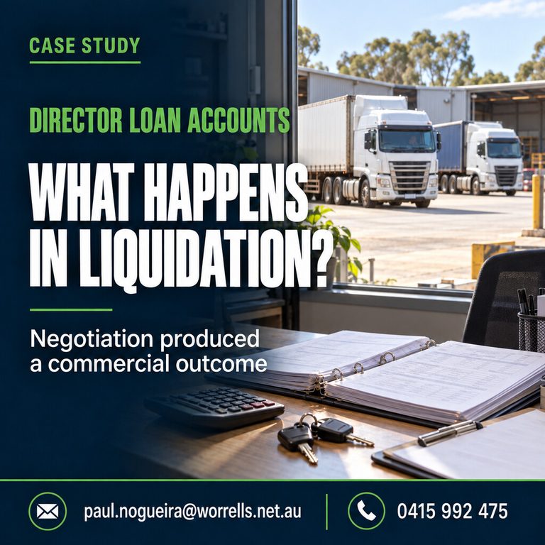 Case Study: Director Loan Accounts in Liquidation