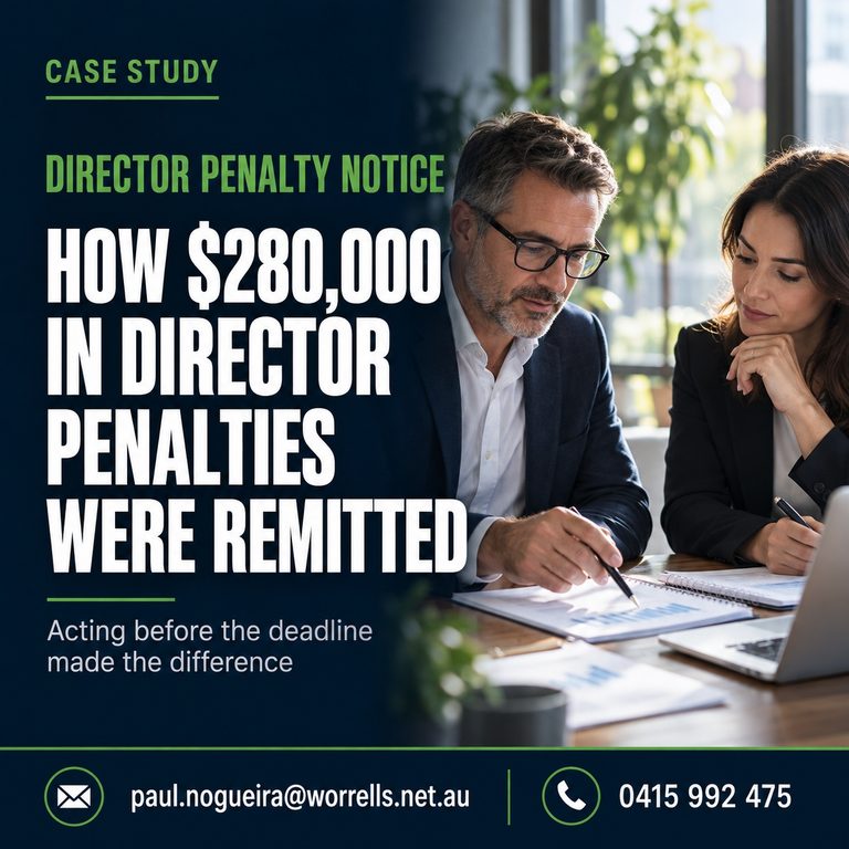 Director Penalty Notice Case Study: How $280,000 in Director Penalties Were Remitted